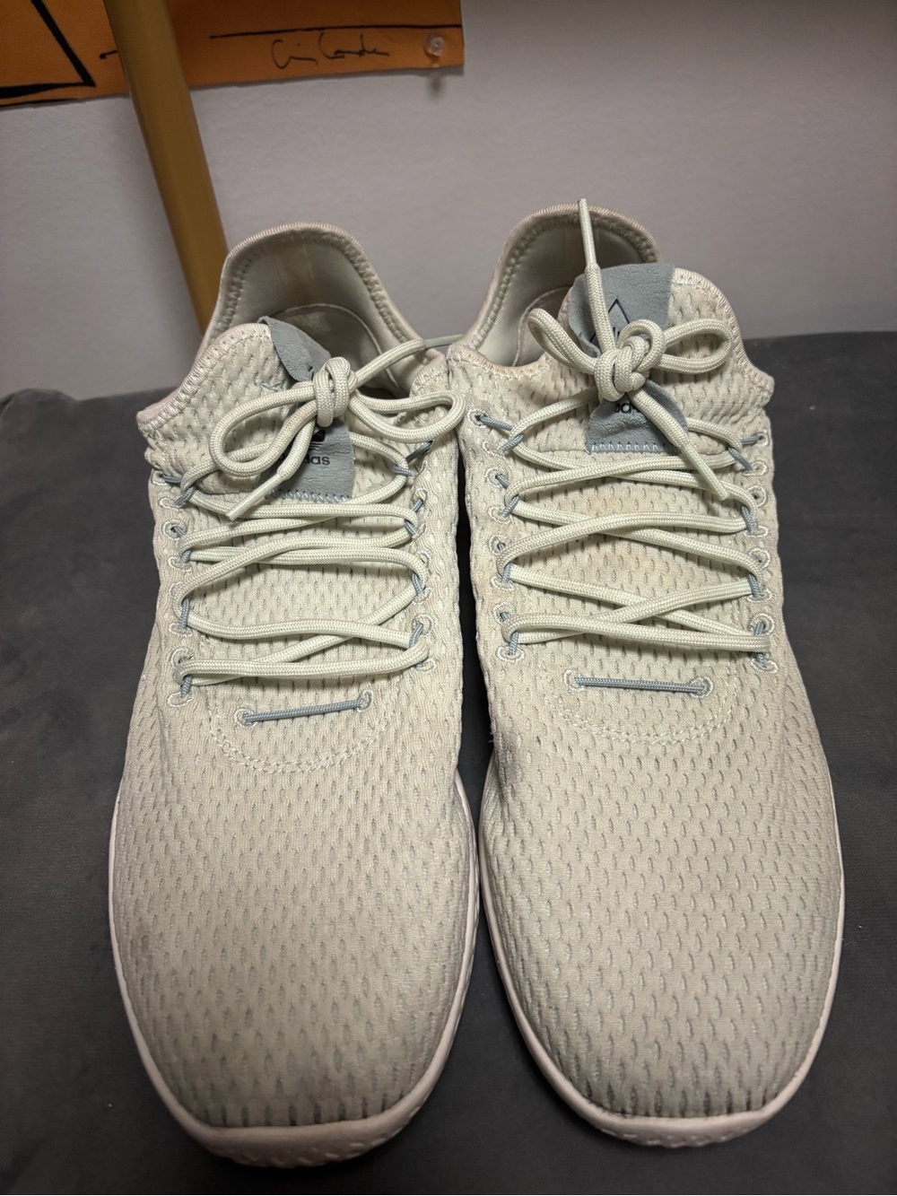 Pharrell Williams Light green Athletic Sneakers
